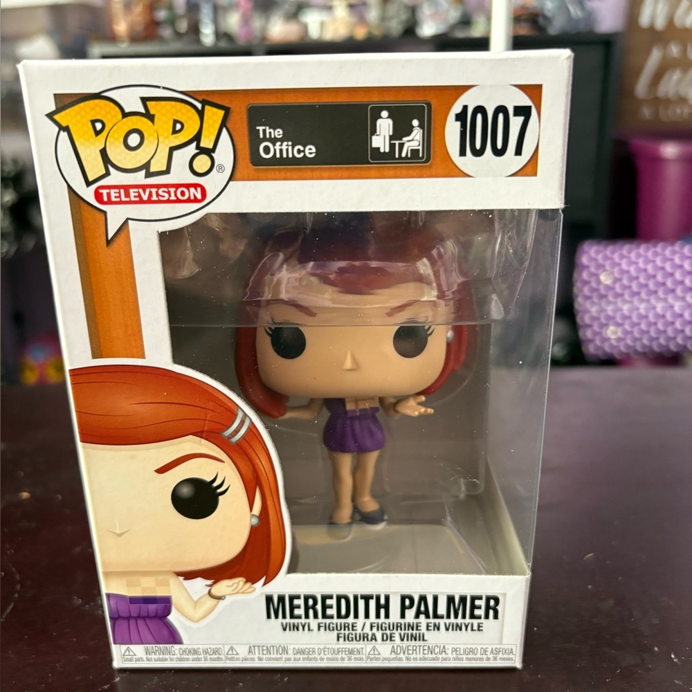 Funko Pop! The Office Meredith Palmer in Purple